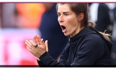 Marie-Louise Eta hizo historia en Europa: debutó en Union Berlín y es la primera DT mujer en las cinco grandes ligas, aunque no pudo festejar