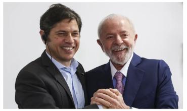 Kicillof expande su proyección internacional y ahora se mostró con Lula