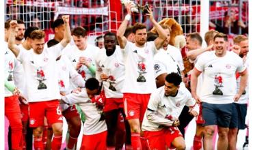 Bayern Múnich, en modo imperial, se consagró campeón de la Bundesliga y estiró su dominio histórico en Alemania
