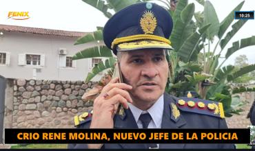 René Molina, nuevo jefe de la Policía de La Rioja: “No vengo en esta etapa a asumir la función de un jefe por la función en sí, sino para buscar la transformación”