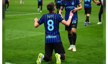 Inter remontó ante Como y avanzó a la final de la Coppa Italia