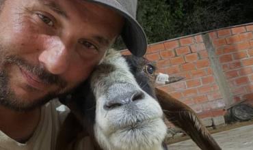 Conmoción en las redes por la muerte de Renata, la cabra que el influencer Fer Pieroni rescató en Tucumán