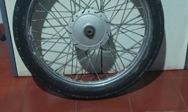 Recuperan una rueda robada en barrio Antártida III 