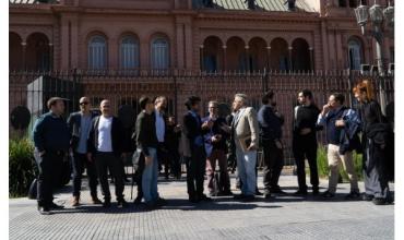 Presentan un amparo judicial para poder ingresar los periodistas a la Casa Rosada