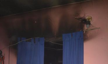 Ulapes: incendio en una vivienda provocó importantes daños materiales