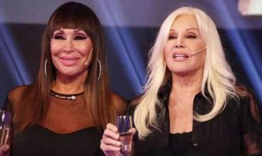El tenaz comentario de Moria Casán sobre el look de Susana Giménez en los premios Martín Fierro de la Moda