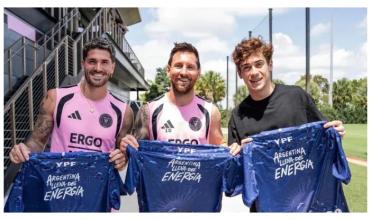 Colapinto contó detalles de su encuentro con Messi y reveló la sorpresiva pregunta que le hizo Leo