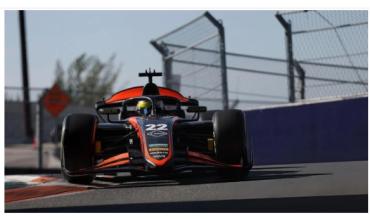 Fórmula 2: gran actuación de Varrone para terminar cuarto en la sprint del GP de Miami
