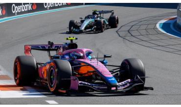 La Fórmula 1 adelantó la carrera del GP de Miami a las 14 del domingo por riesgo de tormenta eléctrica