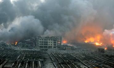 Una explosión en China dejó un saldo de 26 víctimas fatales y 61 heridos
