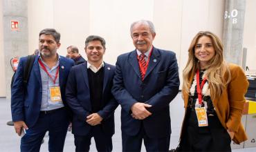 El CFI pagó los gastos de Kicillof y su comitiva durante el viaje a España por una cumbre progresist