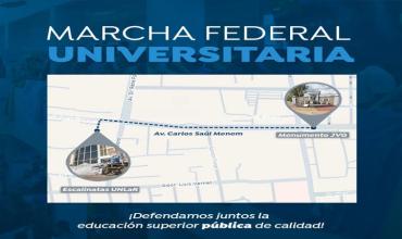 Cómo será  la marcha universitaria en La Rioja