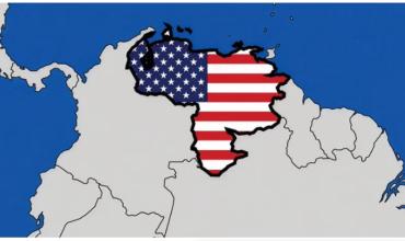 Sorpresivo posteo de Donald Trump: publicó un mapa con Venezuela pintada con la bandera de EEUU