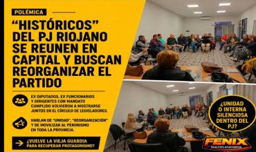 Se reagrupan "Los Históricos" del Parido Justicialista Riojano
