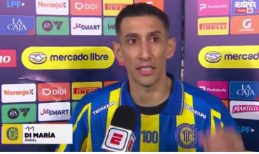 Di María apuntó contra el arbitraje tras la derrota de Rosario Central ante River