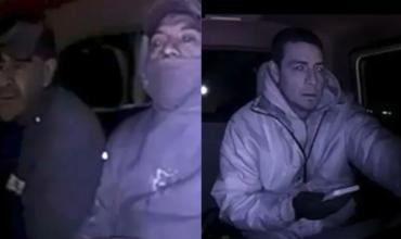 Robo en Vaca Muerta: quedaron filmados mientras se llevaban un camión cargado con cables