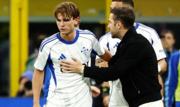 Preocupación en la Selección: Nico Paz tiene una lesión en la rodilla y Scaloni sigue de cerca su evolución