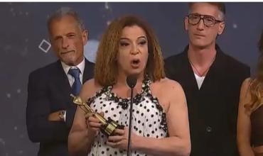 ¡Enfurecida! Lizy Tagliani apuntó contra Viviana Canosa en los premios Martín Fierro