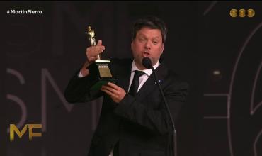 Guido Kaczka ganó el Martín Fierro de Oro 2026: emoción y ovación en una noche histórica