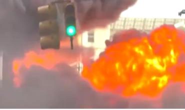 Impactante explosión de un auto cerca del Toro de Wall Street sembró pánico en Nueva York