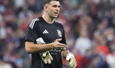 Se confirmó la lesión en el dedo de Dibu Martínez: el tiempo de recuperación y el plan de la Selección Argentina