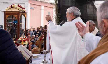 El obispo Dante Braida, destacó la masiva participación de fieles en la fiesta patronal de Santa Rita de Catuna 