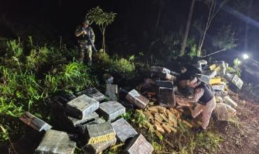 Operativo de película en el Paraná: intentaron ingresar más de tres toneladas de marihuana en lancha y huyeron a pie