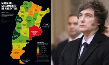 La Universidad Austral desmintió haber hecho el mapa de la Argentina sin Tucumán que Milei compartió en sus redes