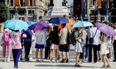 Italia: pico de una ola de calor del año pone cinco ciudades en alerta roja