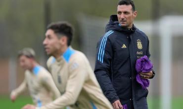 Empieza la actividad de la Selección argentina en Kansas con el primer entrenamiento y la presencia de Messi