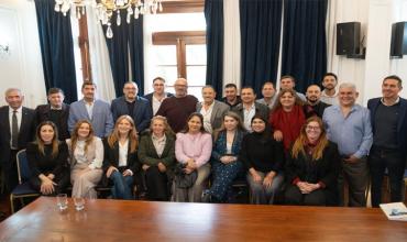 Quintela recibió a representantes de la Asociación del Personal de los Tribunales de Cuentas de la República Argentina