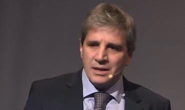 Luis Caputo sobre la economía: “lo peor ya pasó”