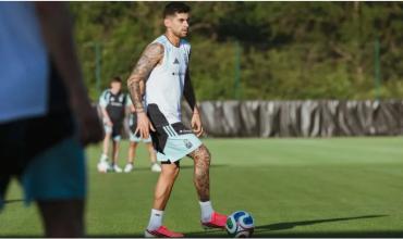 Cuti Romero recibió el alta en la Selección Argentina y se viene otra práctica clave para los lesionados