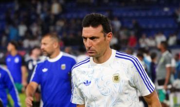 Los grandes ausentes en el primer 11 que paró Scaloni en el entrenamiento de la Selección argentina