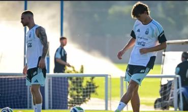 Nico Paz realiza un tratamiento especial y en la Selección Argentina confían en que llegará al Mundial