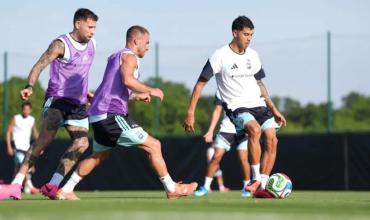 Scaloni y una nueva prueba con dos cambios en la Selección Argentina