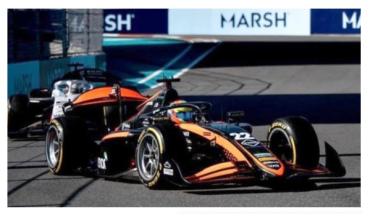 Fórmula 2: Varrone terminó decimosexto en la clasificación general del GP de Mónaco