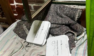 Recuperaron computadoras robadas de un centro tecnológico y demoraron a dos sospechosos en Vinchina