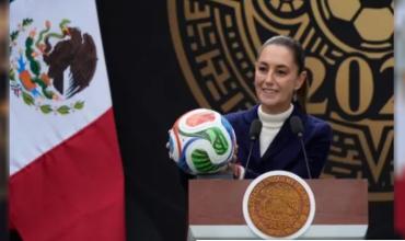 Presidenta de México garantiza una inauguración pacífica del Mundial 2026 pese a protestas de maestros