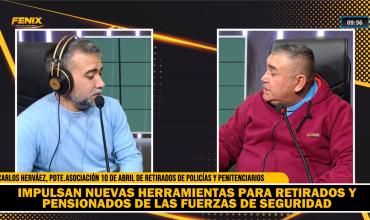 Carlos Herváez, presidente de la Asociación 10 de Abril: "Los policías retirados pueden seguir aportando a la sociedad"