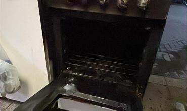Una explosión en una cocina provocó daños materiales en una dependencia policial