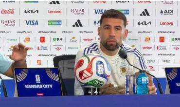 Otamendi, del disfrute por su último Mundial al debut de la Selección Argentina: "Todos nos van a querer ganar"