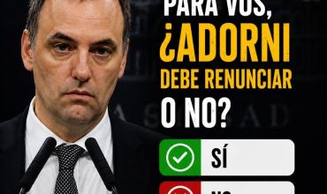 Adorni, en la cuerda floja?