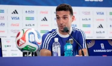 Scaloni criticó la pausa de hidratación y reveló cómo está Messi para enfrentar a Austria