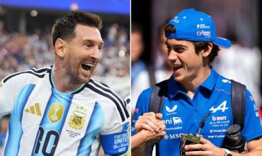La reacción de Franco Colapinto al doblete de Messi ante Austria: “Te amo más que ayer, menos que mañana”