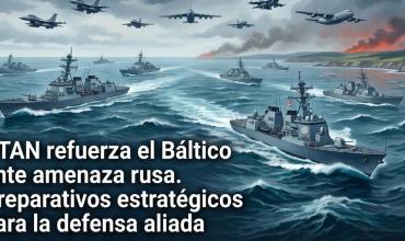 La OTAN aceleró en Letonia los preparativos ante un posible conflicto en el mar Báltico