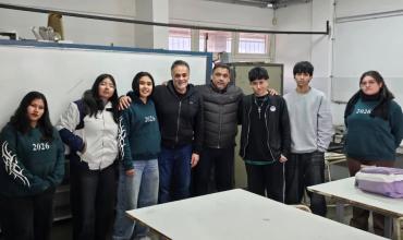 Alumnos de la EPET Nº2 sumarán experiencia laboral en obras ejecutadas por el Ministerio de Vivienda