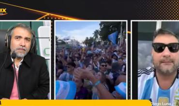 Diego Luna desde Miami: "Hay muchos argentinos que se van a quedar sin entrada para ver a la Selección"