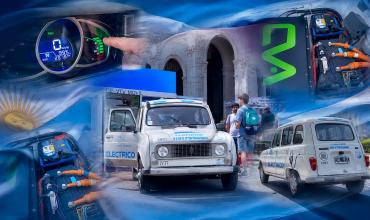 Le pusieron baterías de litio a un Renault 4 argentino y ahora recorre 100 km por menos de lo que cuesta un café
