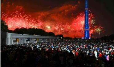Así fue el festejo por el Día de la Independencia en Estados Unidos: show histórico de fuegos artificiales y sobrevuelos